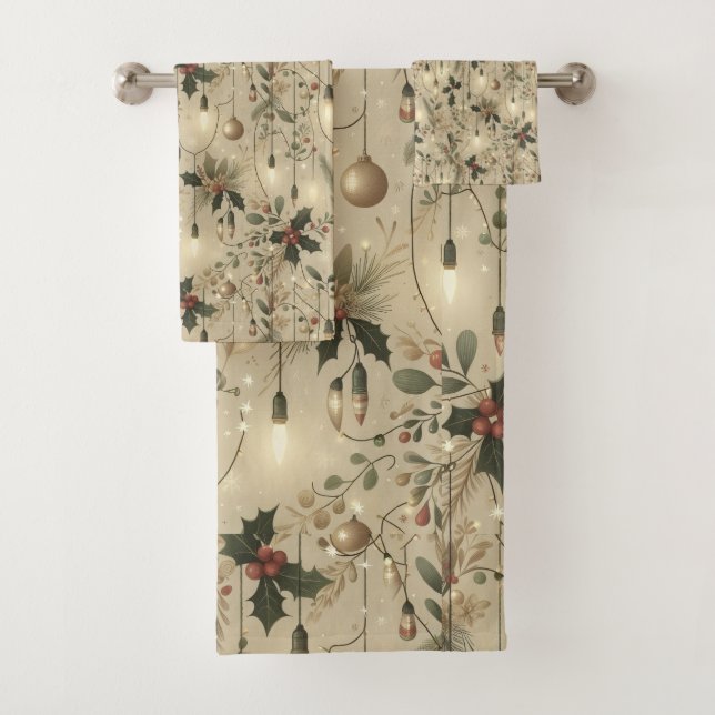 Lichterfee, Wald hell Badhandtuch Set (Insitu)