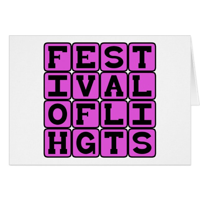 Lichterfest, Hannukah (Vorderseite (Horizontal))