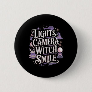 Lichterkamera Hexenlächeln - Hexenhaur Button