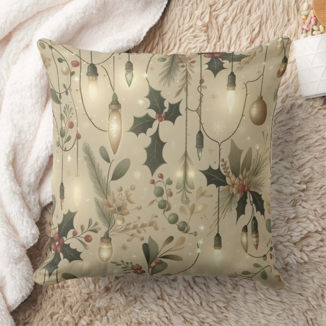 Lichterketten Kissen (Decke)