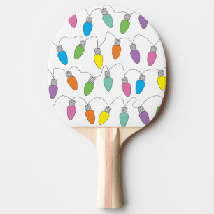 Lichterketten Tischtennis Schläger