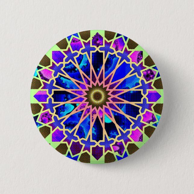 Lichterknopf Riesenrad Button (Vorderseite)