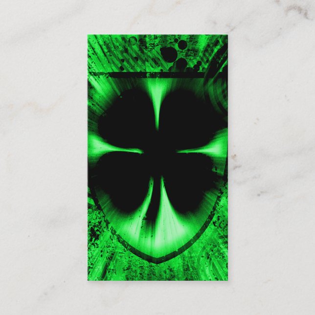 Lichtexplosionsglück Visitenkarte (Vorderseite)