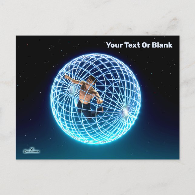 Lichtfalle Postkarte (Vorderseite)