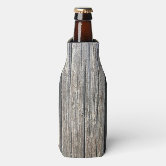 Lichtfarbe Holzmuster Flasche Cooler Flaschenkühler (Flaschenvorderseite)