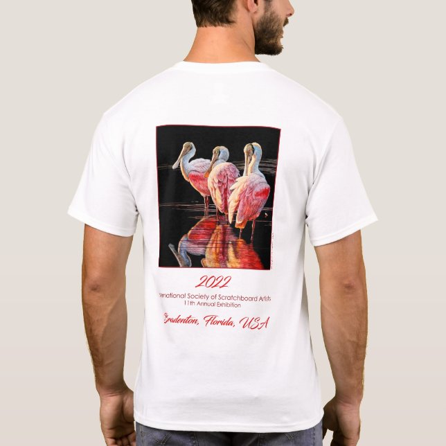 Lichtfarbe - ISSA-T - Shirt für die jährliche Auss (Rückseite)