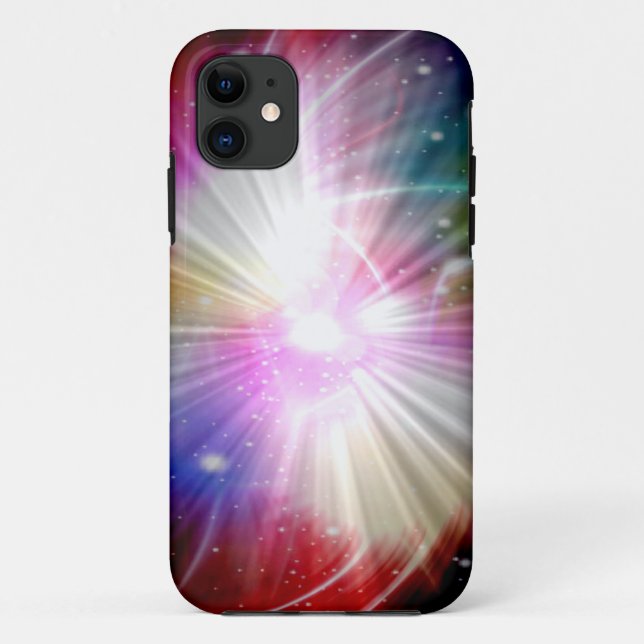 Lichtfarbige Galaxien Case-Mate iPhone Hülle (Rückseite)