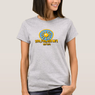 Lichtgeschwindigkeit in blauem Circle Tshirt