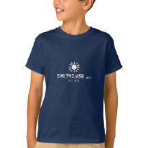 Lichtgeschwindigkeit Physik-T-Shirt