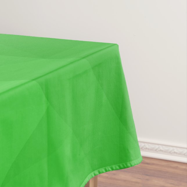 Lichtgrün geometrisches Messprofil Tischdecke (Beispiel)