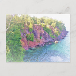 Lichtkarte der Presque Isle Postkarte