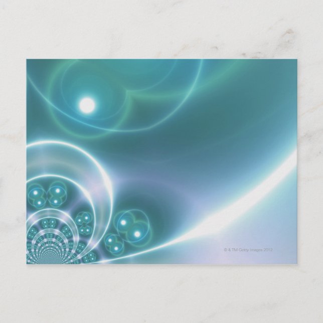 Lichtkreise Postkarte (Vorderseite)