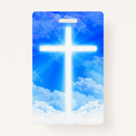Lichtkreuz Jesus Christus Christlich anpassbar Ausweis