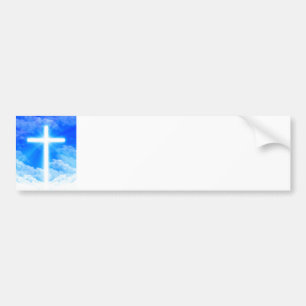 Lichtkreuz Jesus Christus Christlich anpassbar Autoaufkleber