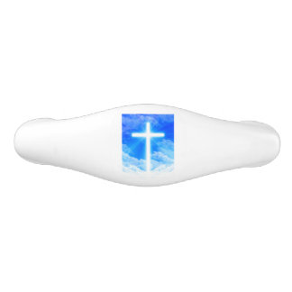 Lichtkreuz Jesus Christus Christlich anpassbar Keramik Schubladengriff