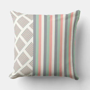 Lichtpasten Collage of Chic Stripes & Squares Kissen