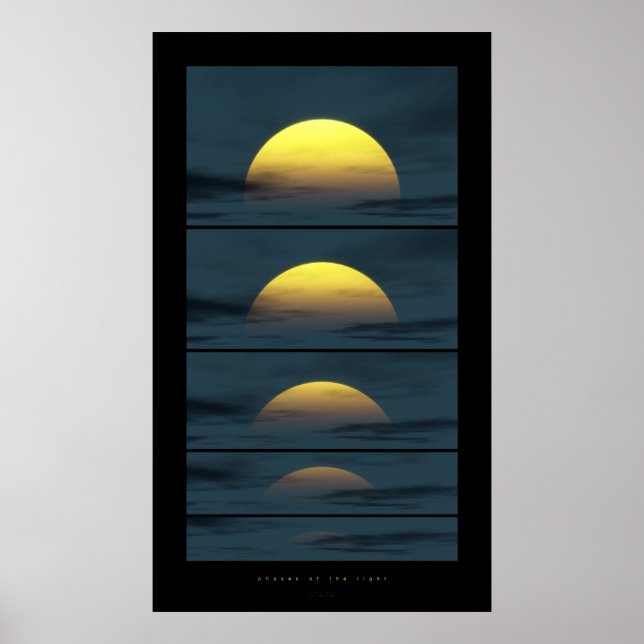 Lichtphasen Poster (Vorne)