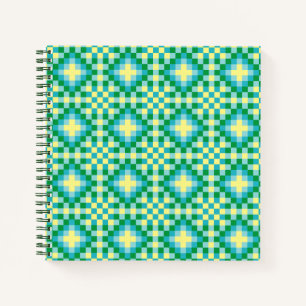 Lichtpixel-Muster Notizbuch