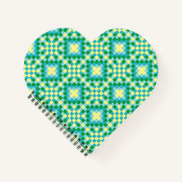 Lichtpixelmuster Notizbuch