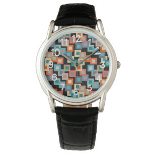 Lichtplätze auf Dunkelheit Armbanduhr
