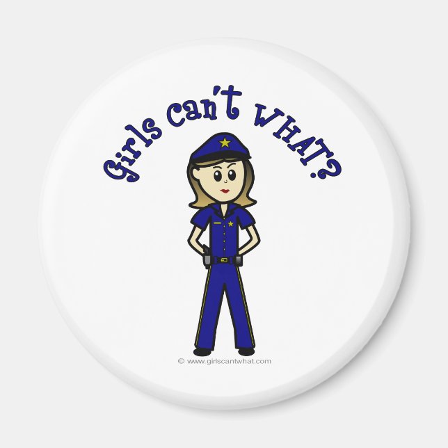 Lichtpolizist Magnet (Vorne)