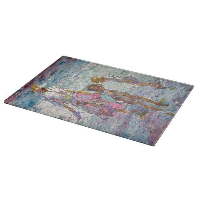 Lichtsammlung © – Fine Art Serving Board Schneidebrett (Ecke)