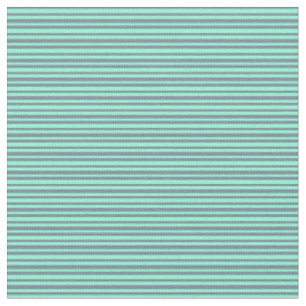 Lichtschiefer Grau & Aquamarine Muster Stoff