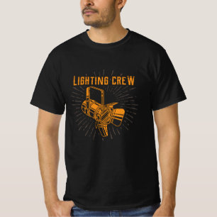 LICHTSHOW CREW Lighting Crew Bühne Lighting T-Shirt