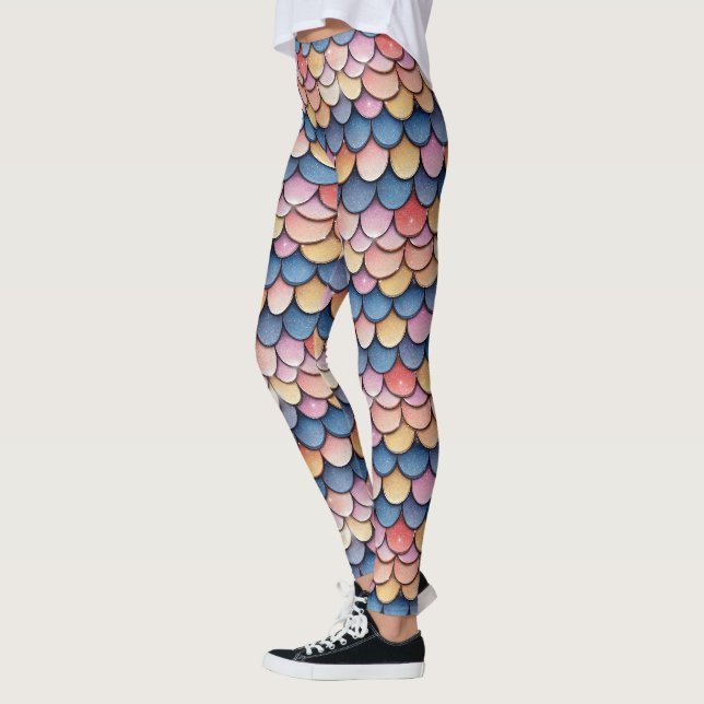 Lichtskaliermuster für den Glitzer Leggings (Links)