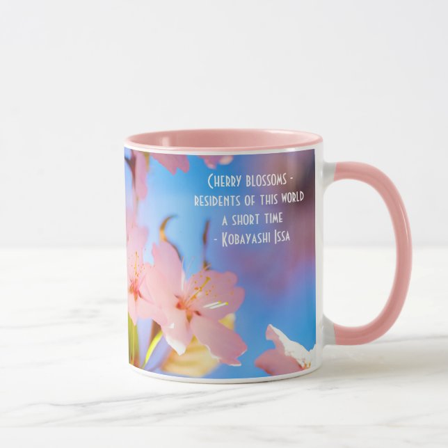 Lichtspiel auf Sakura Tasse (Rechts)