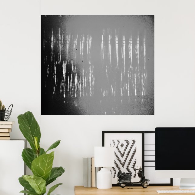 Lichtstraßen, Poster (Heimbüro)