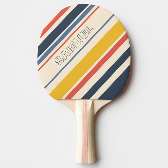 Lichtstreifen Tischtennis Schläger (Vorderseite)