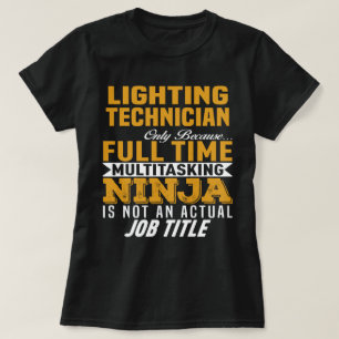 Lichttechniker T-Shirt