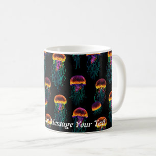 Lichttreiber: Das Neon-Quallen-Reich Kaffeetasse