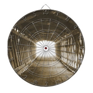 Lichttunnel Dartscheibe