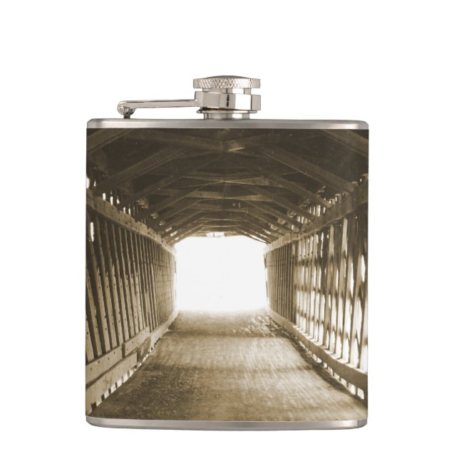 Lichttunnel Flachmann (Vorderseite)