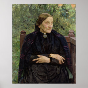 Lichtwarks Mother, 1908 Poster
