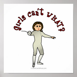 Lichtweibliche Wahrnehmung Poster