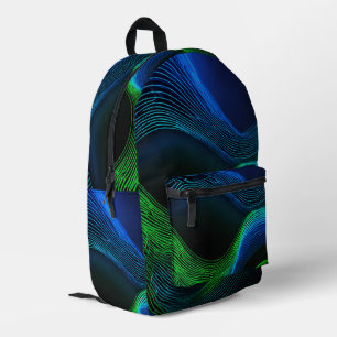 Lichtwelle Bedruckter Rucksack