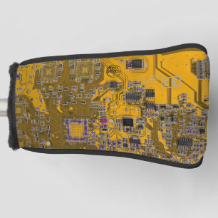 Lichtwellenleiter des Computergeek-Schaltkörpers Golf Headcover