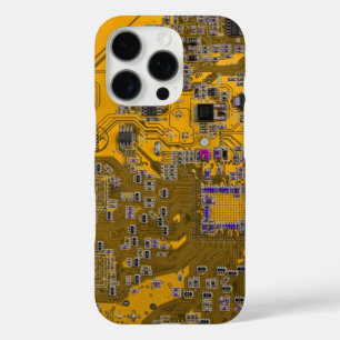 Lichtwellenleiter des Computergeek-Schaltkörpers iPhone 16 Pro Hülle