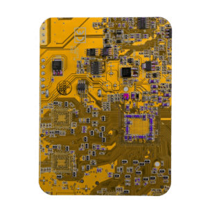 Lichtwellenleiter des Computergeek-Schaltkörpers Magnet