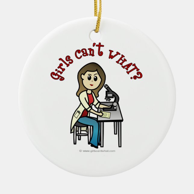 Lichtwissenschaftler Keramik Ornament (Vorne)