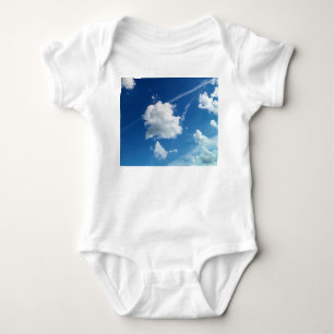 Lichtwolken Baby Strampler