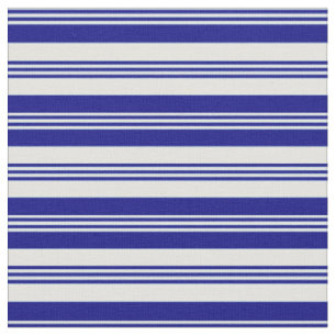 Lichtzyanisches und blaues Streifen-/Linienmuster Stoff