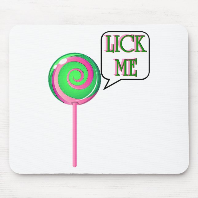 Lick Me Mousepad (Vorne)
