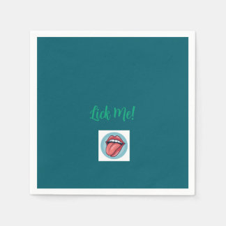 Lick Me Napkins Serviette