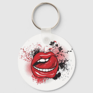 Lickin gut schlüsselanhänger