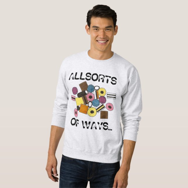 Licorice Allsorts of Ways Candy Sweatshirt (Vorne ganz)