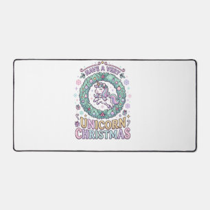 Licorne Avoir un Très Licorne Noël Gras Typogra